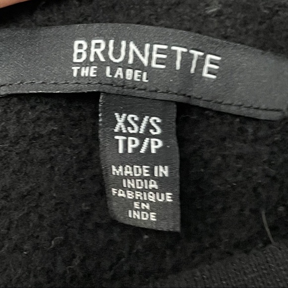 BRUNETTE THE LABEL FRIES BEFORE GUYS SWEATSHIRT - Picture 4 of 5